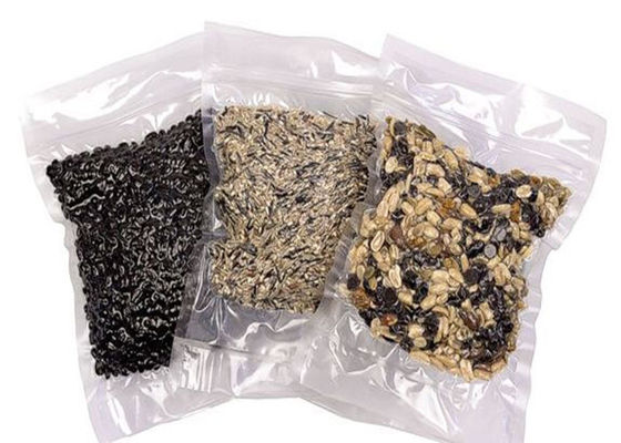 Heat Resistant Transparent Food Saver Vacuum Bags Reusable Poly Clear Pouch