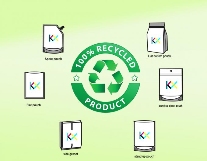 Stampa digitale personalizzabile Sacchetti di imballaggio riciclabili 2