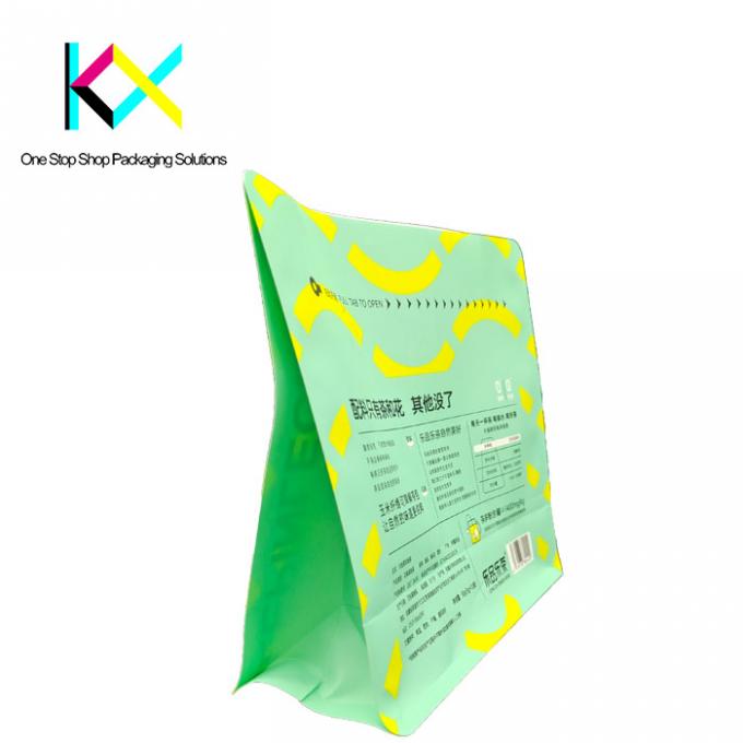 Imballaggio per sacchetti da tè ecologici UV personalizzabili con cerniera laterale 4