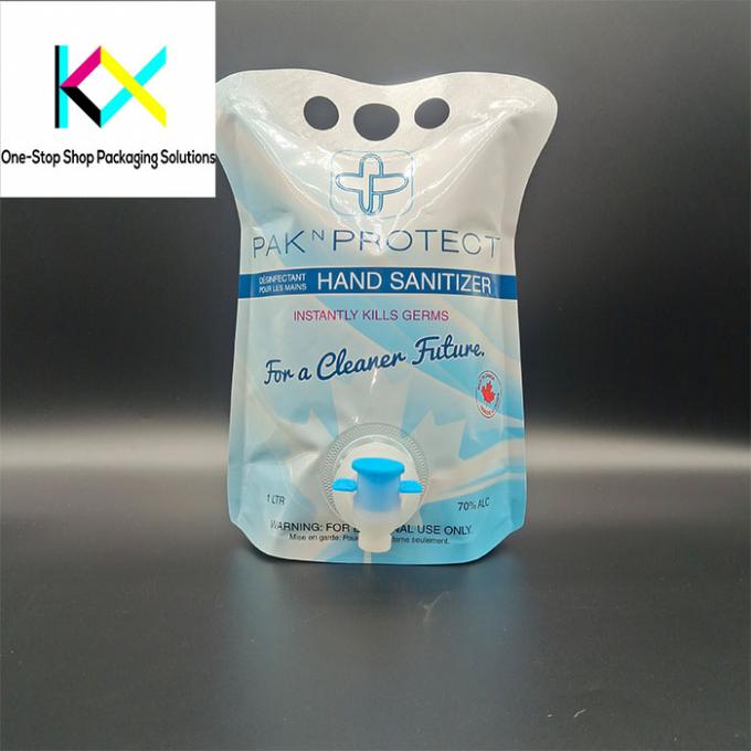 ISO9001 1 litro di sacchetto a scarico con sacchetto di imballaggio di succo 0