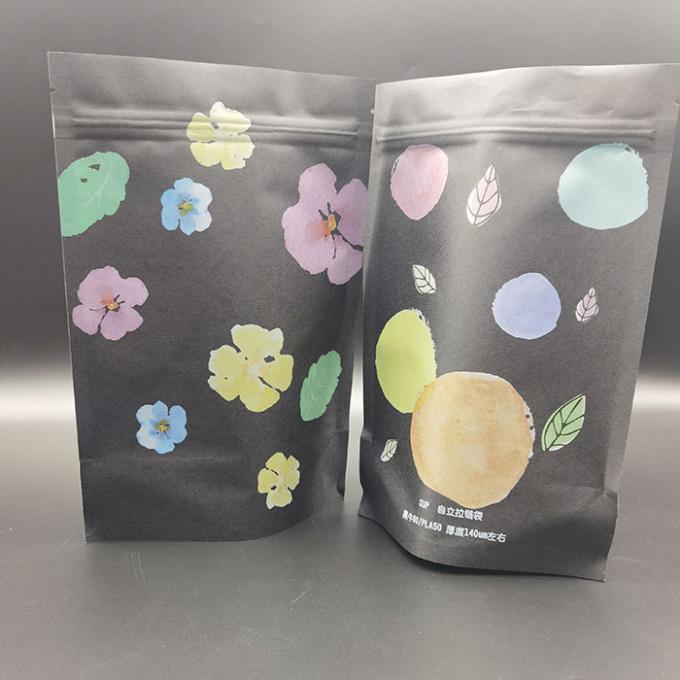 Sacchetti di imballaggio in carta kraft compostabile CMYK Colore Sacchetti alimentari in carta kraft 0