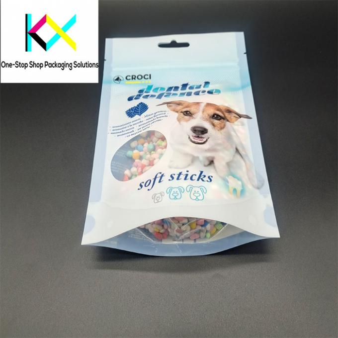 Imballaggio stampa digitale personalizzato Stand Up pouch per sacchetti di imballaggio per alimenti per animali domestici 1