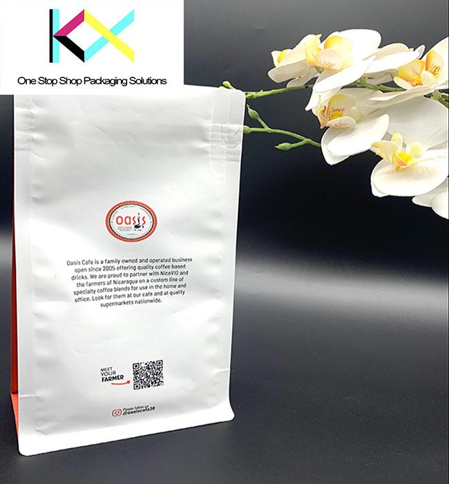 Disegno personalizzato stampato Cina Produttore OEM Top Zipper Sacchetto di imballaggio alimentare in plastica Stand Up Pouch Ziplock Coffee Bag 3
