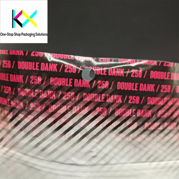 Sacchetti di imballaggio per snack in foglio di alluminio con tocco morbido Sacchetti alimentari stampati su misura con buco rotondo 2